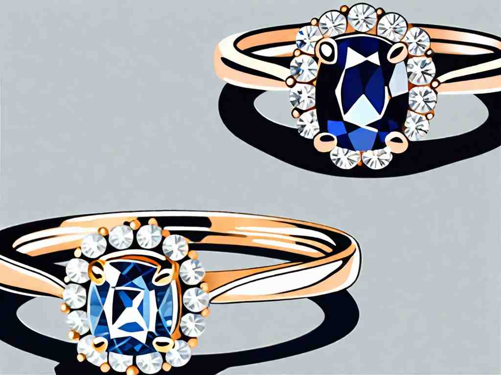 Comparing Sapphire and Diamond Rings for Your Engagement