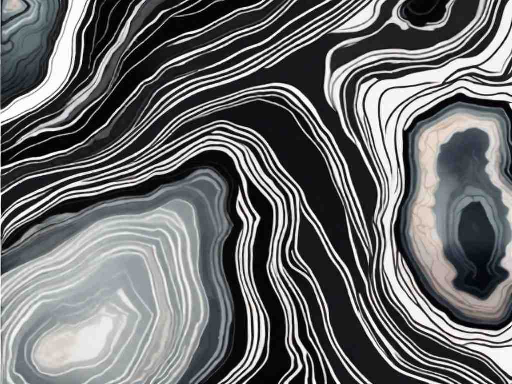 Spotting the Contrast: Understanding Black Agate and Onyx