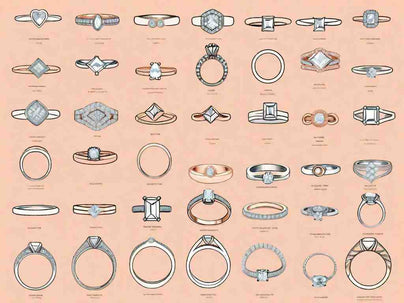 Peachy Keen: 14 Engagement Rings to Pin on Your Boards