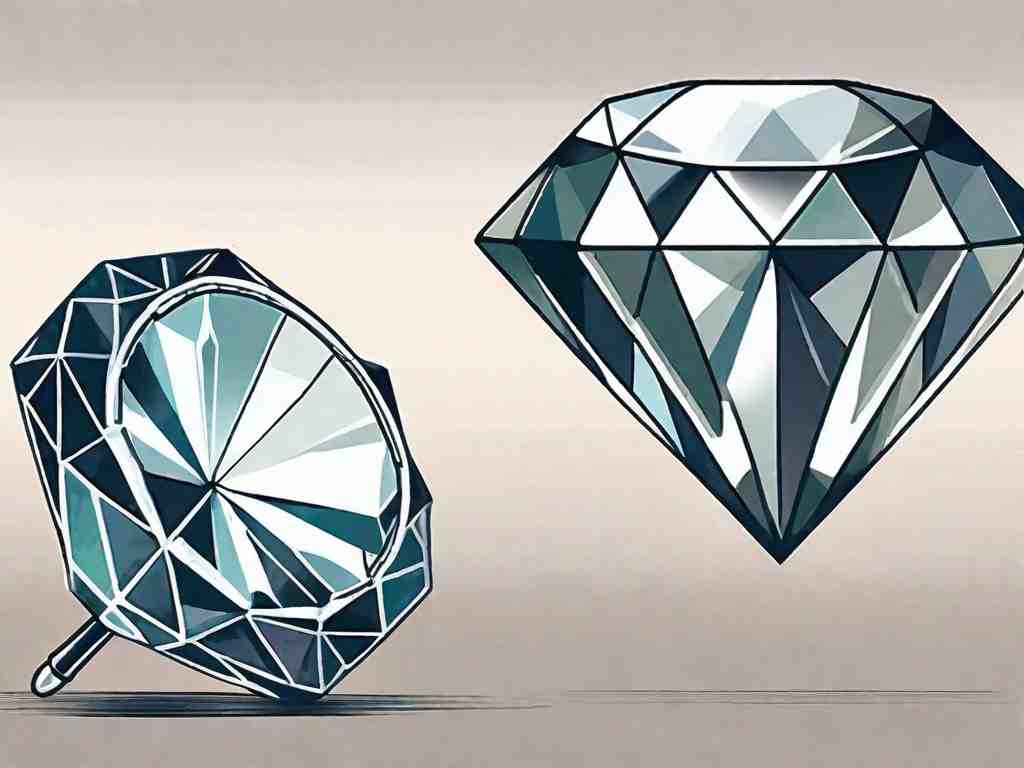 What is the difference between a natural and synthetic diamond?