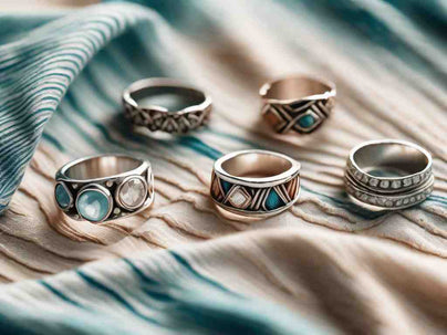 How do I choose the right diamond toe rings for a boho beach look?