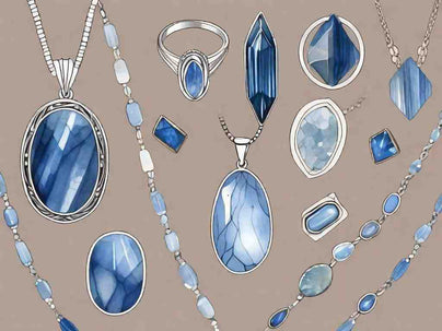 The Calming Energy of Blue Kyanite Gemstone Jewelry