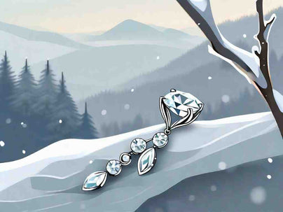 Wedding Jewelry for a Winter Wonderland: Frosty Elegance