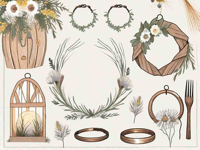 Wedding Jewelry for Rustic Barn Weddings: Natural Elements