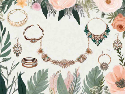 Choosing Wedding Jewelry for a Bohemian Garden Wedding