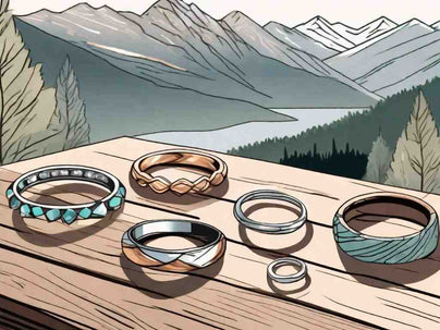 Wedding Jewelry for Destination Mountain Weddings