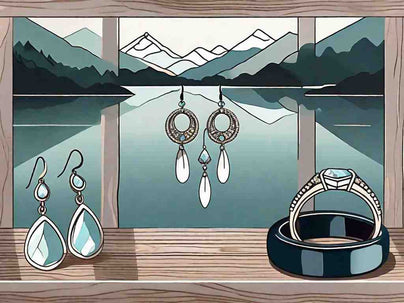 Wedding Jewelry for Lakeside Destination Weddings