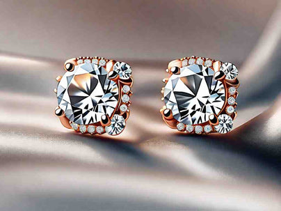 The Timeless Appeal of Diamond Stud Earrings by Inspereza