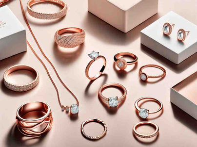 Radiant in Rose Gold: Inspereza's Rose Gold Jewelry Line