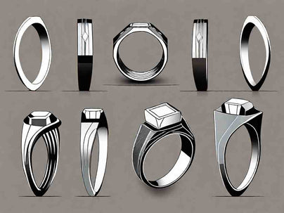 2023 Jewelry Trends for Men's Statement Rings: Bold Choices