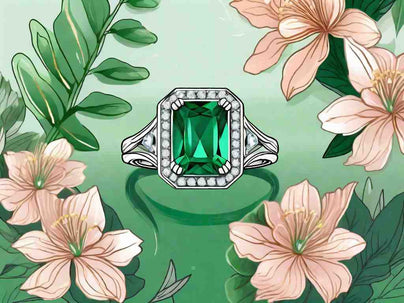 The Perfect Green Engagement Ring for Your Special Day