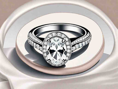 Finding the Perfect Wedding Band for an Oval Ring