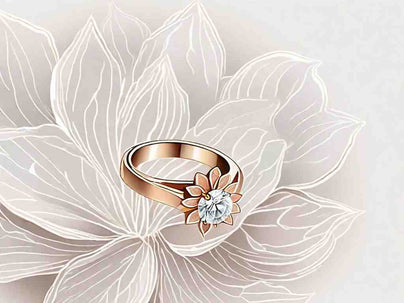 The Perfect Flower Engagement Ring for Your Special Day