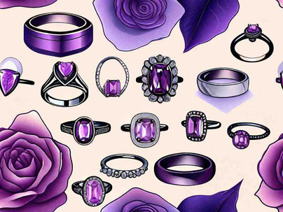 Beautiful Purple Engagement Rings for Your Special Day