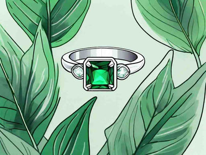 The Beauty of Green Engagement Rings