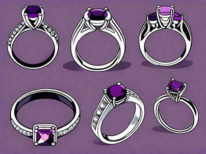 The Perfect Shade of Purple: Choosing the Right Purple Wedding Ring