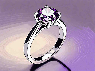 The Perfect Purple Diamond Engagement Ring for Your Special Someone