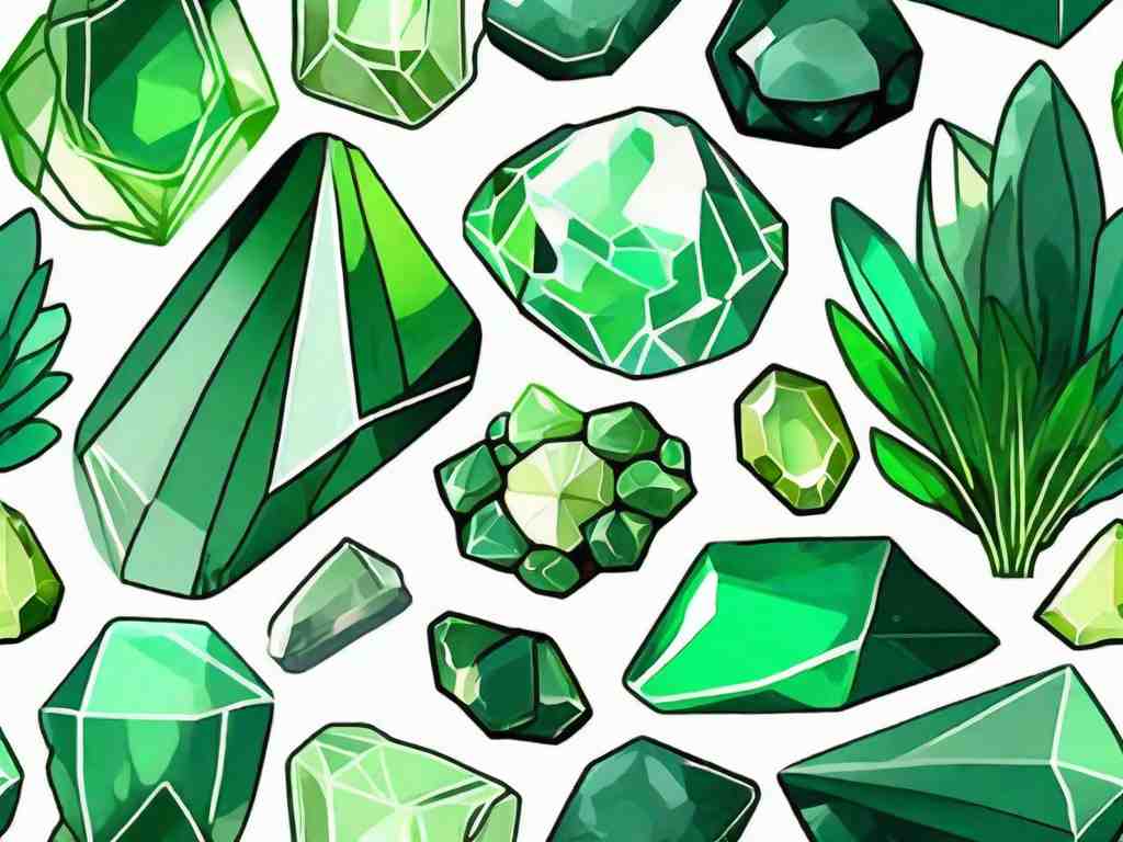 The Beauty of Green Precious Stones