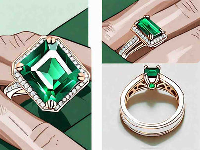 The Perfect Engagement Ring: An Emerald and Diamond Promise