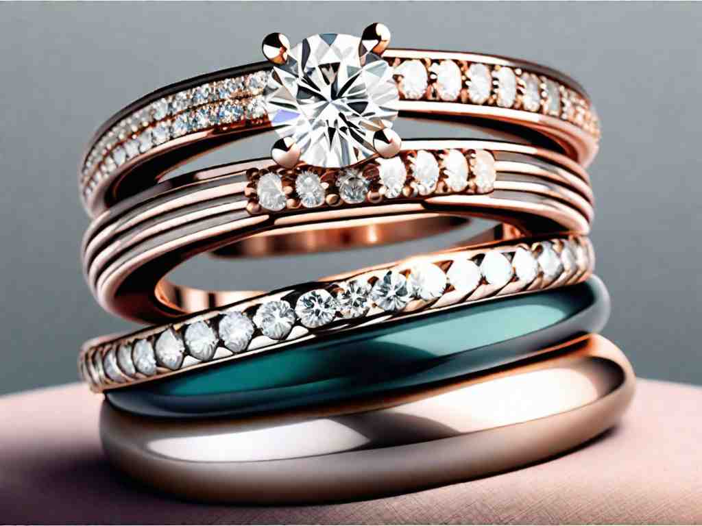 A Guide to Stacked Diamond Bands