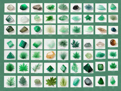 An Emerald Color Chart: A Guide to Identifying Different Shades of Green