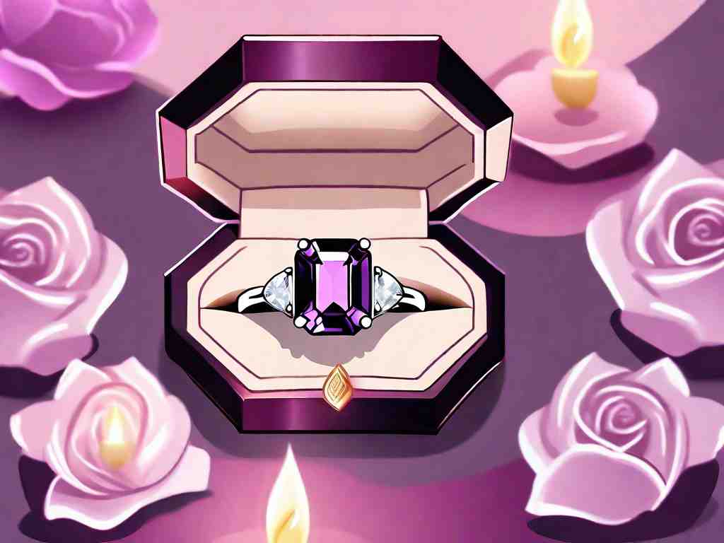 The Perfect Purple Stone Engagement Ring for Your Special Someone