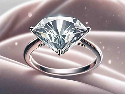 A Diamond Shaped Diamond Ring: The Perfect Symbol of Love