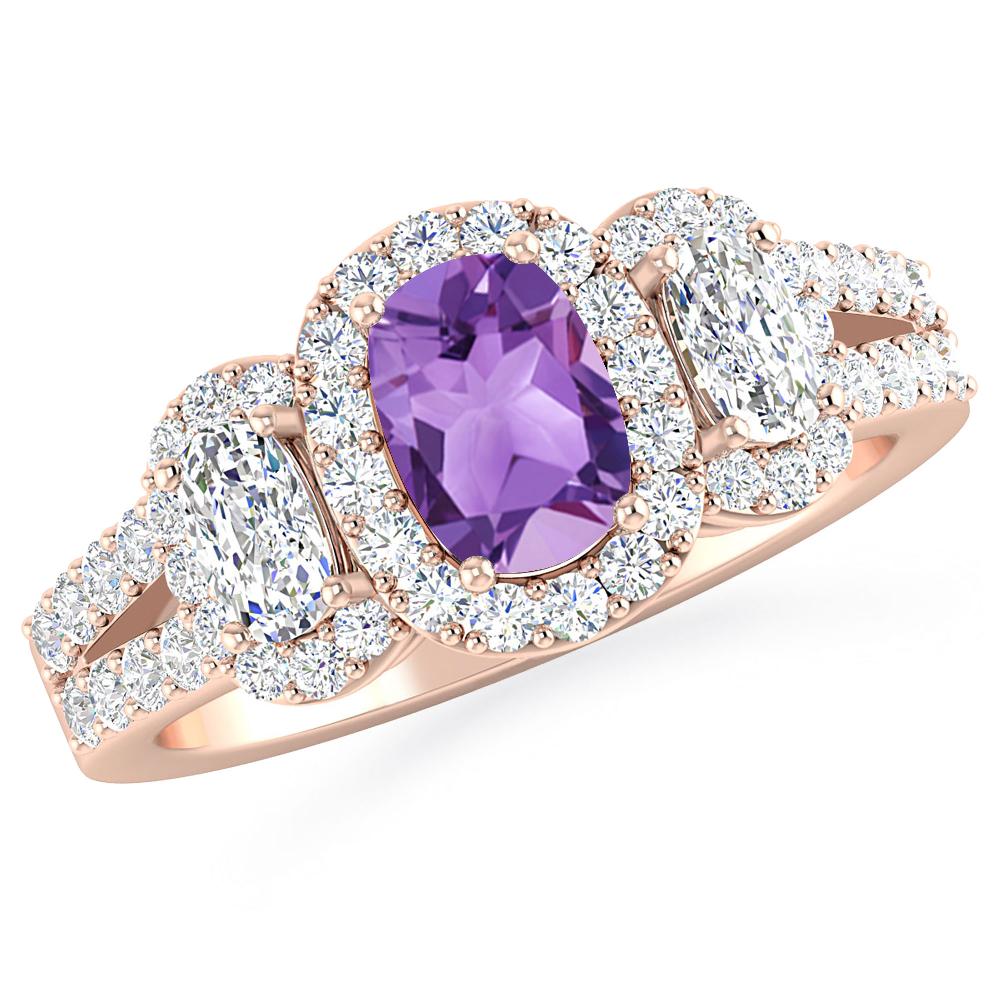 Rose Gold - Amethyst