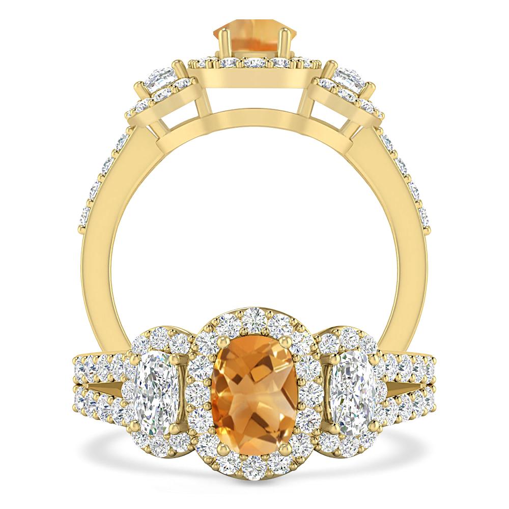 Yellow Gold - Citrine