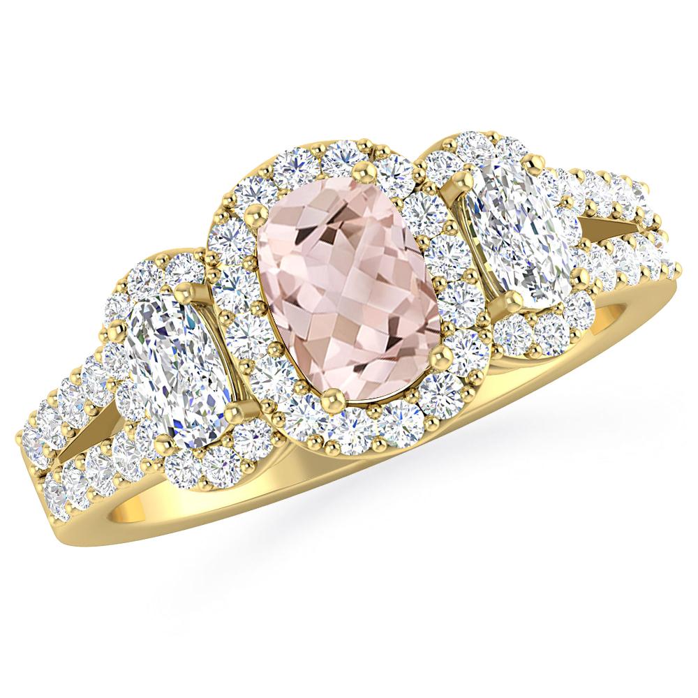 Yellow Gold - Morganite