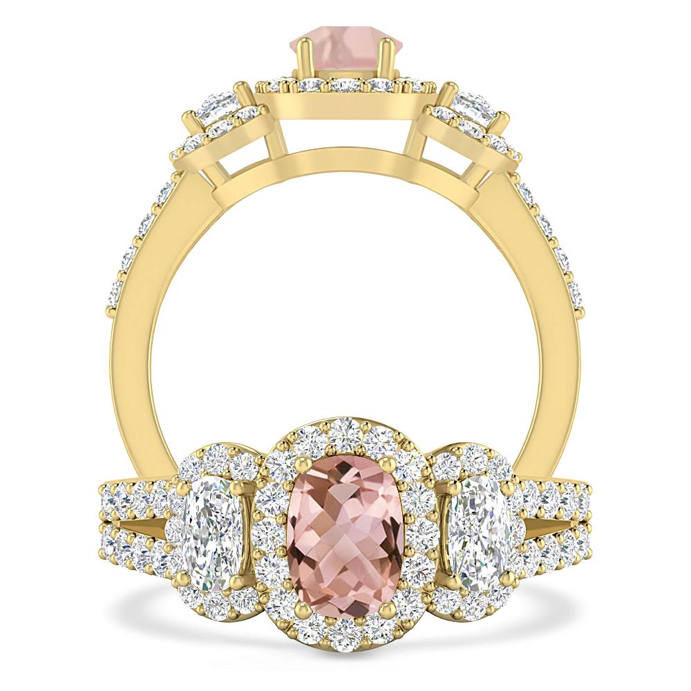 Yellow Gold - Morganite