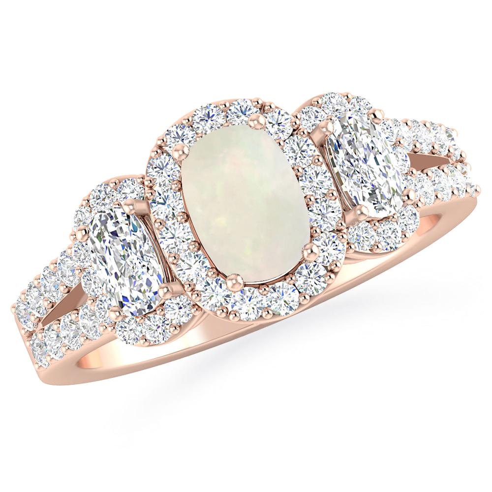 Rose Gold - Opal