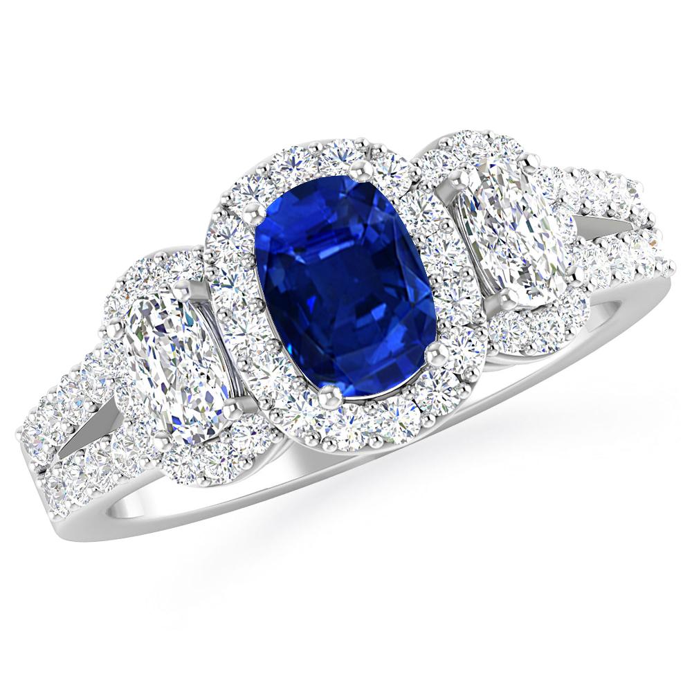 White Gold - Sapphire