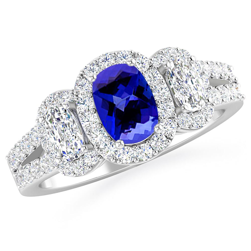 White Gold - Tanzanite