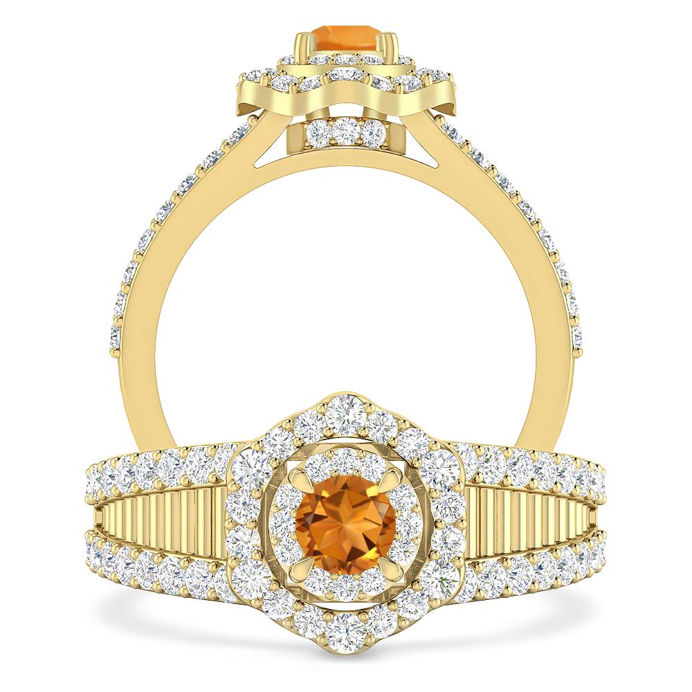 Yellow Gold - Citrine