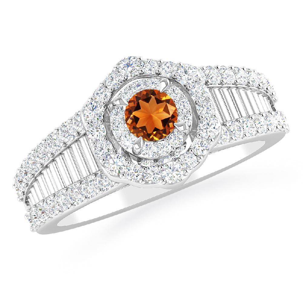 White Gold - Citrine