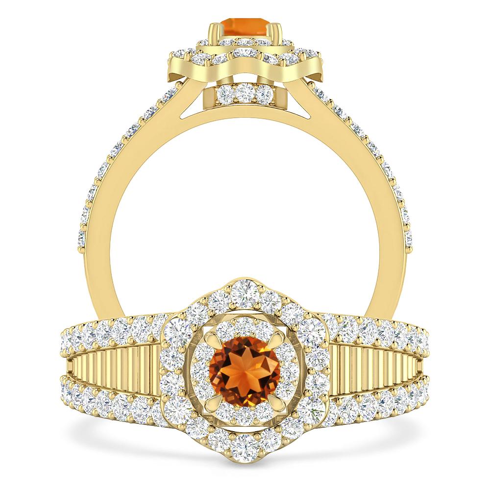 Yellow Gold - Citrine