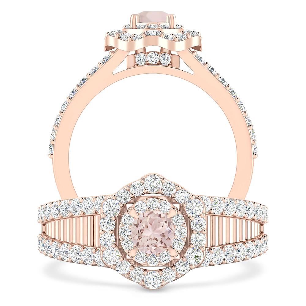 Rose Gold - Morganite