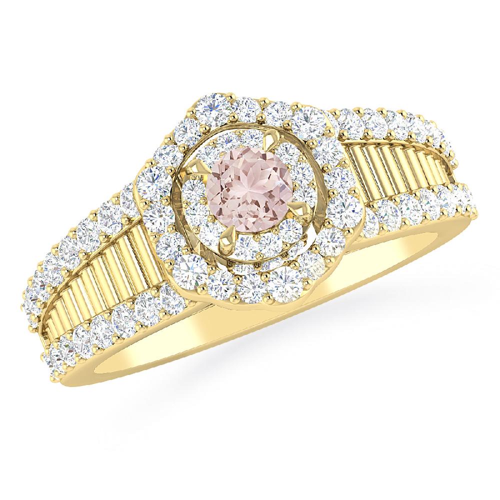 Yellow Gold - Morganite