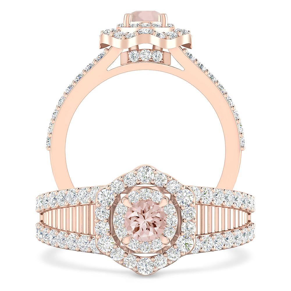 Rose Gold - Morganite