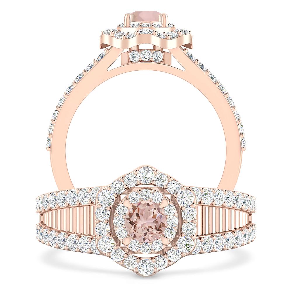 Rose Gold - Morganite