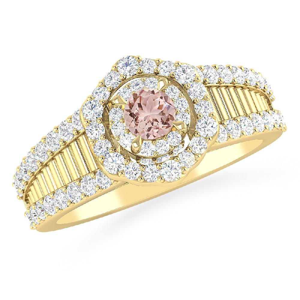 Yellow Gold - Morganite