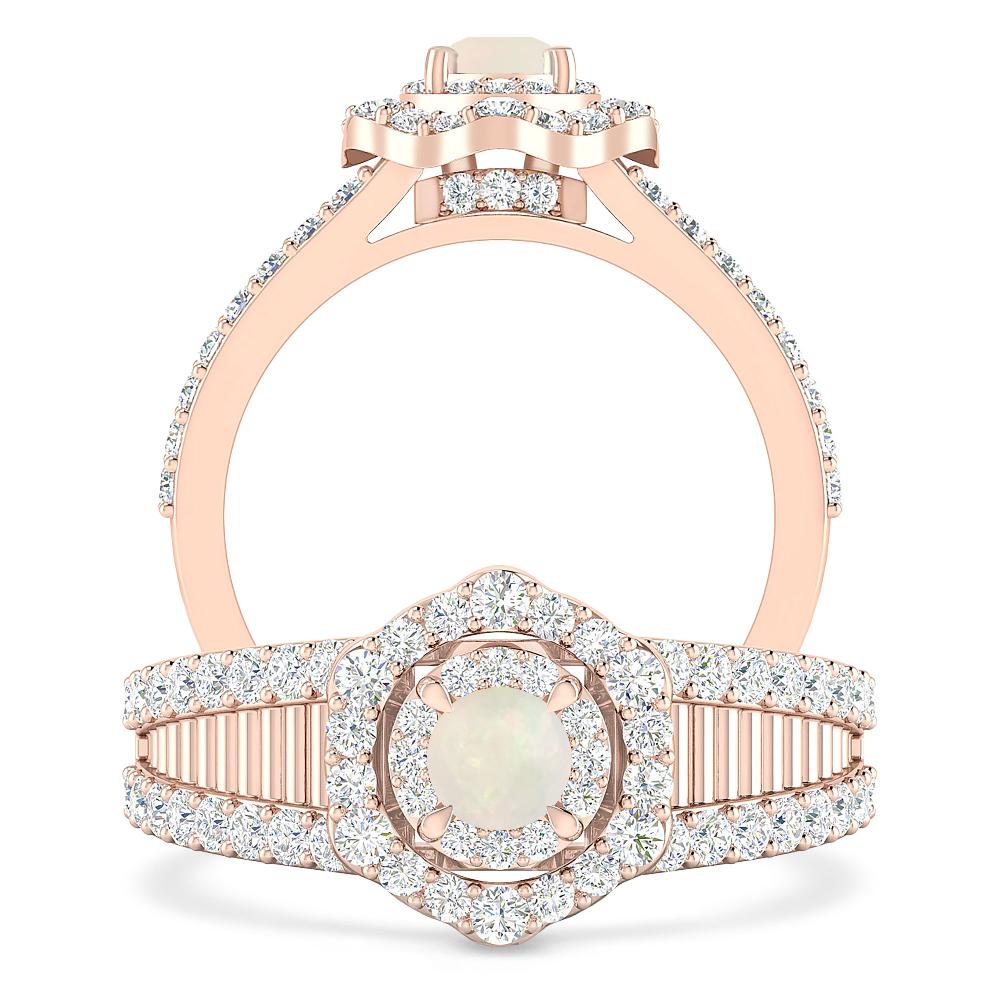 Rose Gold - Opal