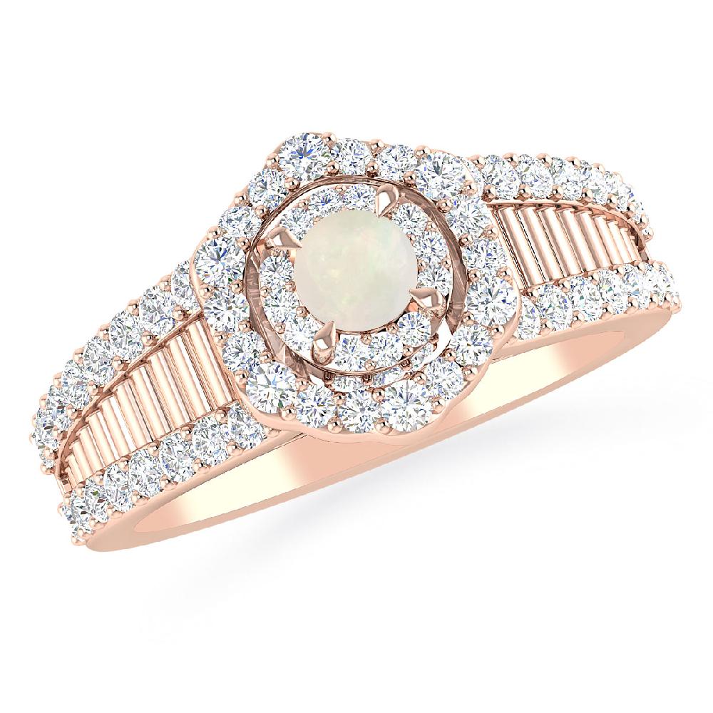 Rose Gold - Opal