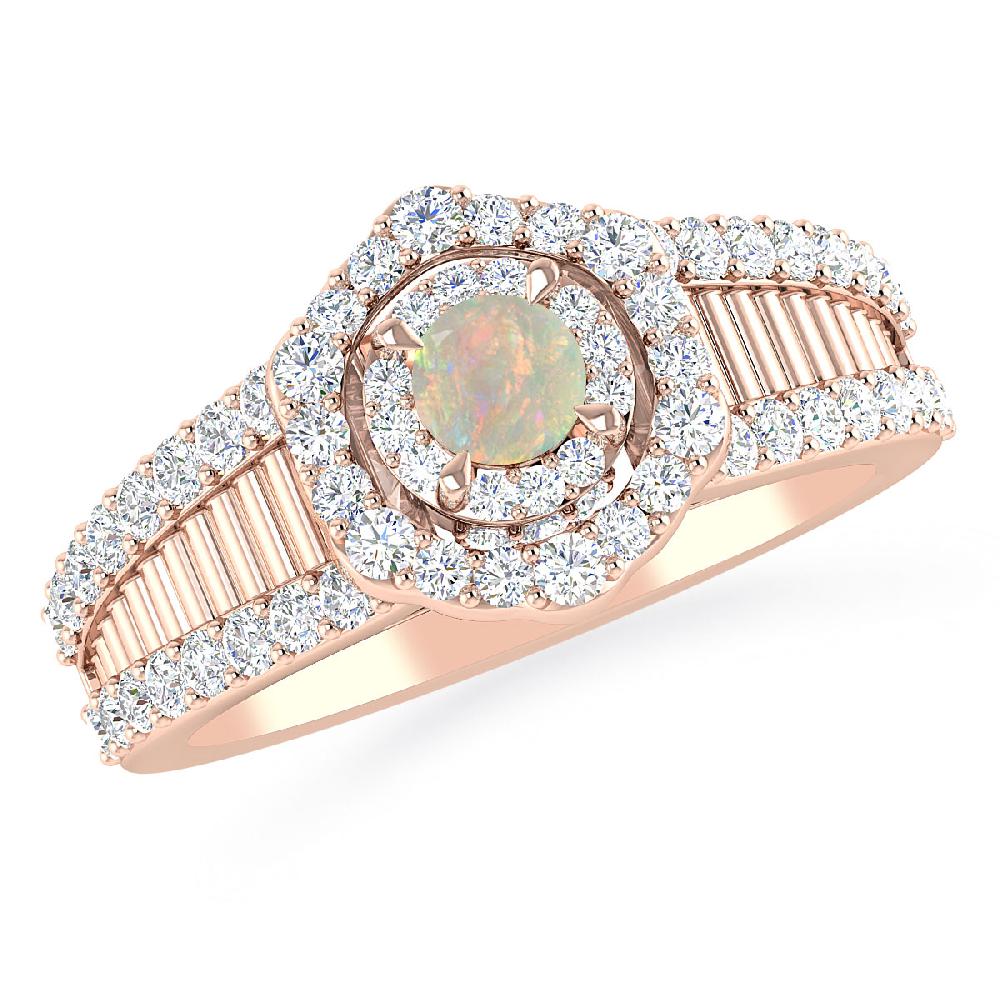 Rose Gold - Opal