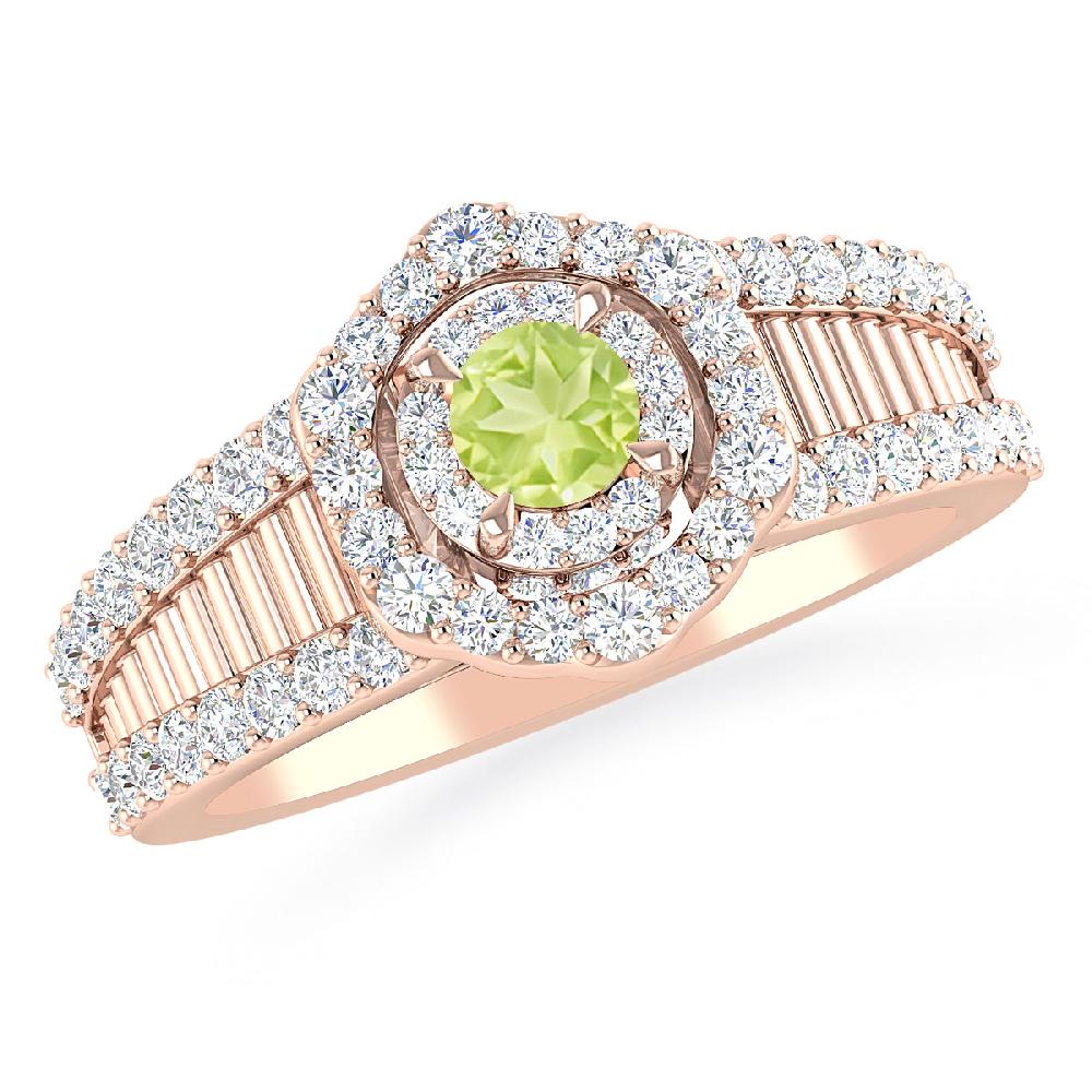 Rose Gold - Peridot