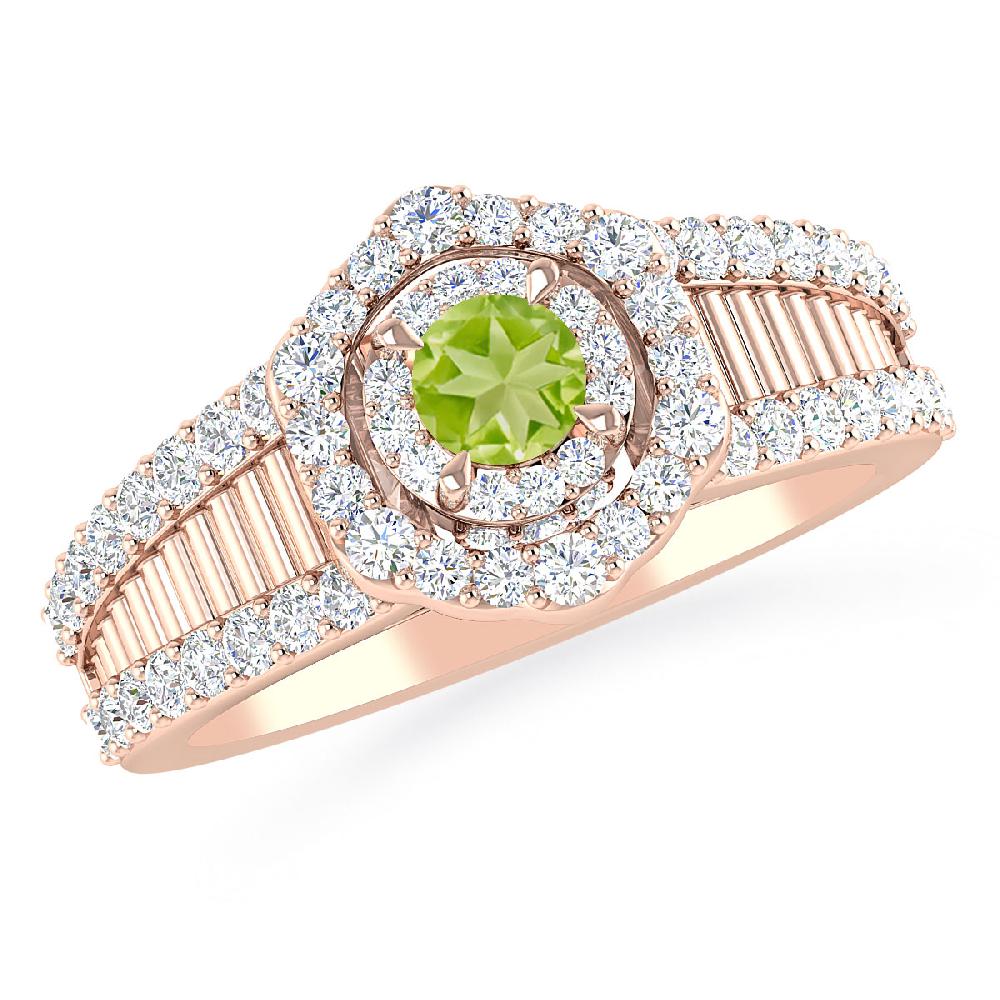 Rose Gold - Peridot