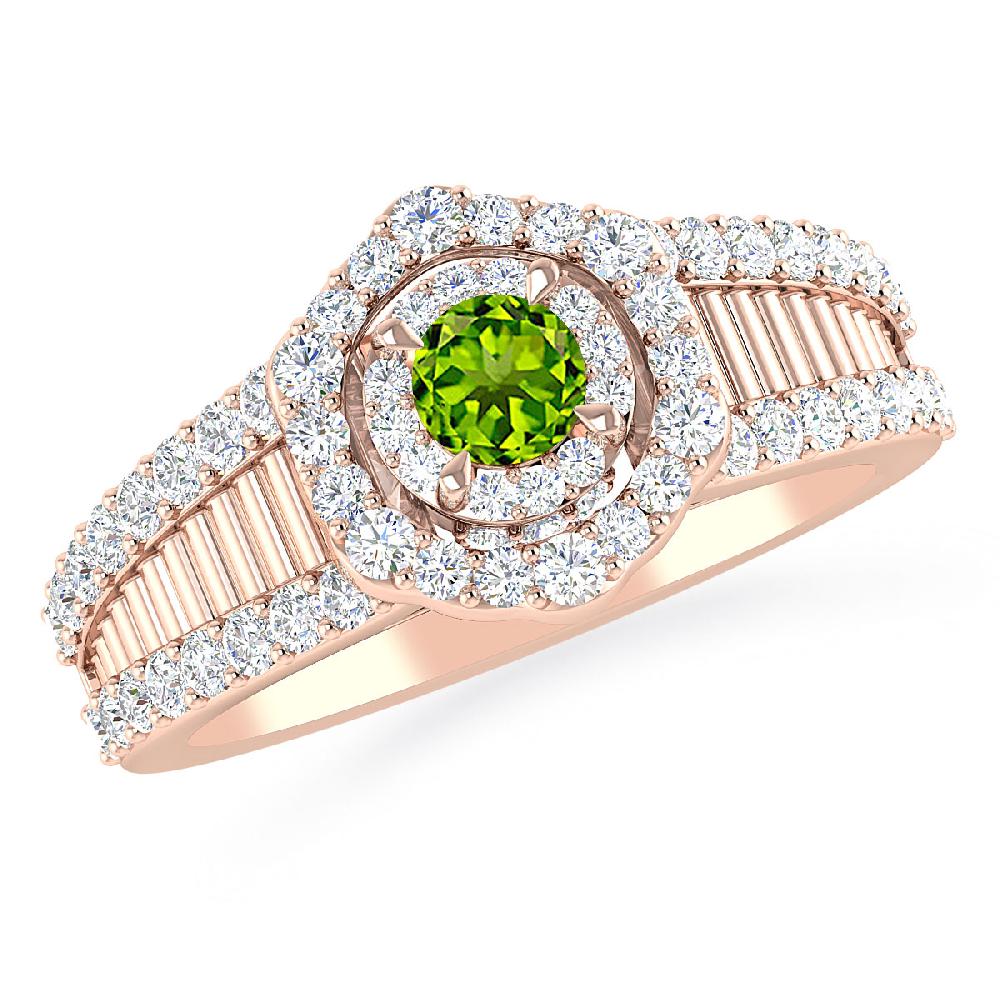 Rose Gold - Peridot