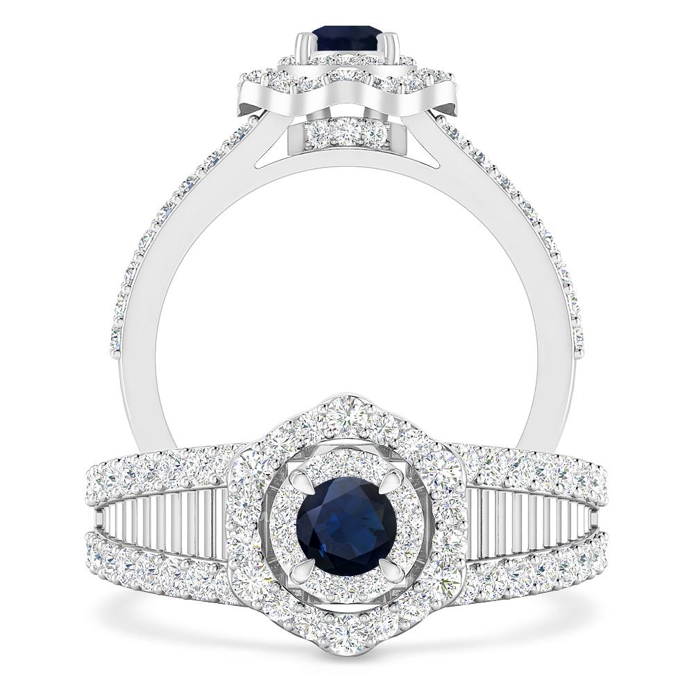 White Gold - Sapphire