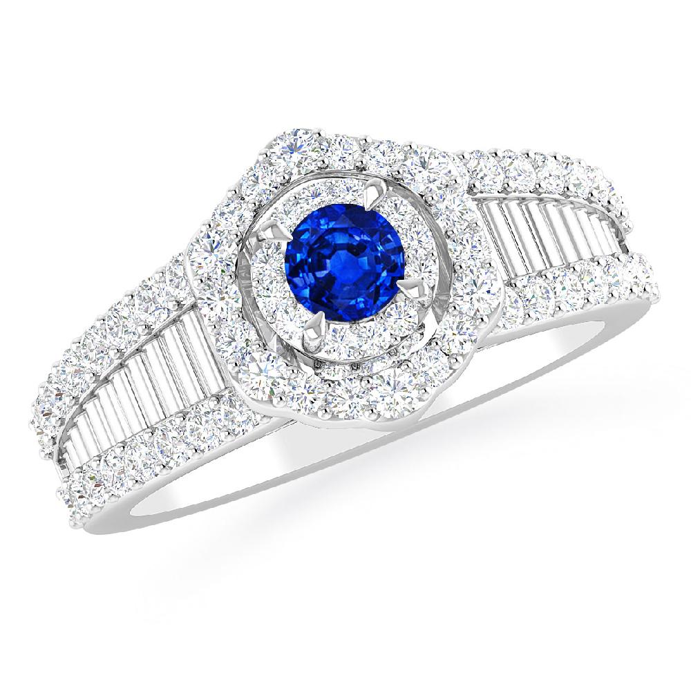 White Gold - Sapphire